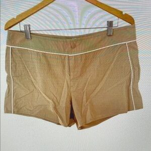 Women's Tan Athletic Shorts